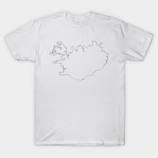 Iceland Outlines T-Shirt